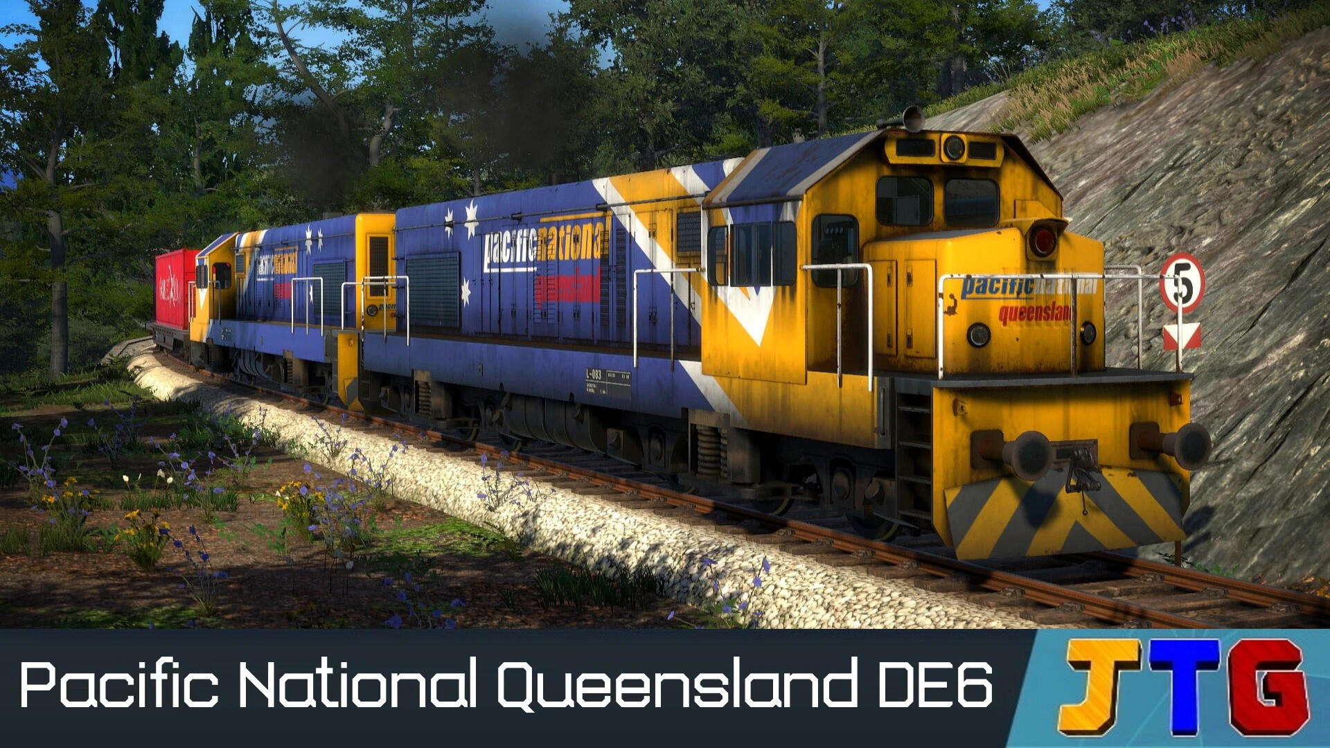 Pacific National Queensland Livery DE6